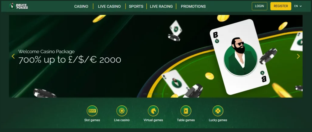 Unlock Exciting Offers with Bruce Pokies Casino Promo Codes